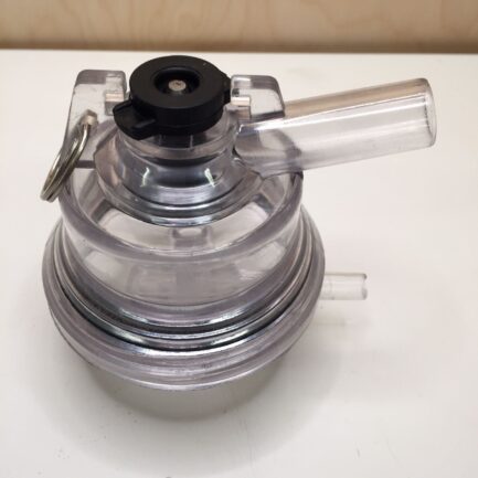 Colector de leche de 150cc de línea alta para punto de ordeño de cabras y ovejas - IGORMA Canarias