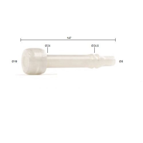 Pezonera de silicona adaptable Flaco modelo 1250 para cabras y ovejas - IGORMA Canarias