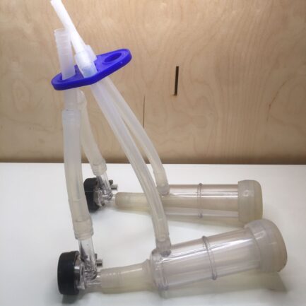 Punto de ordeño completo para cabras con colector universal de llave, pezoneras y casquillos Canarias - IGORMA Canarias